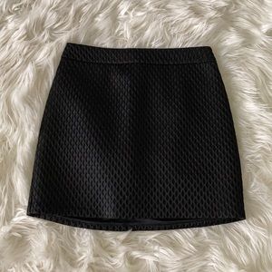 Express Black Miniskirt, Size 0